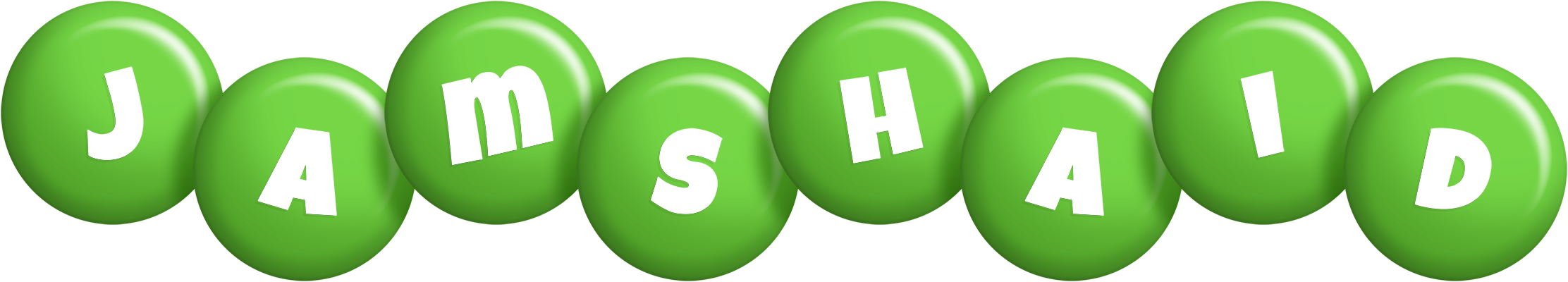 Jamshaid candy-green logo