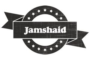 Jamshaid grunge logo