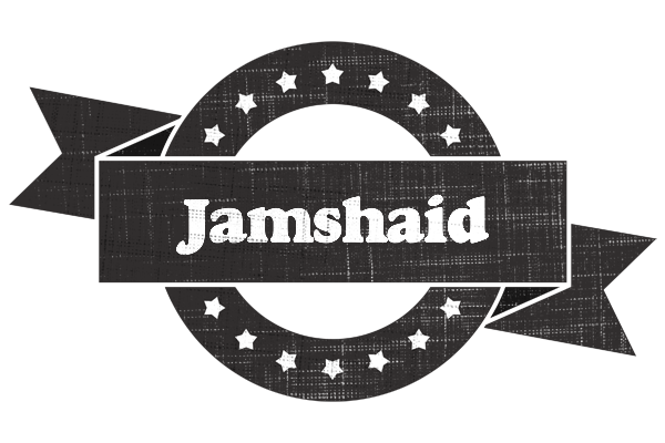 Jamshaid grunge logo