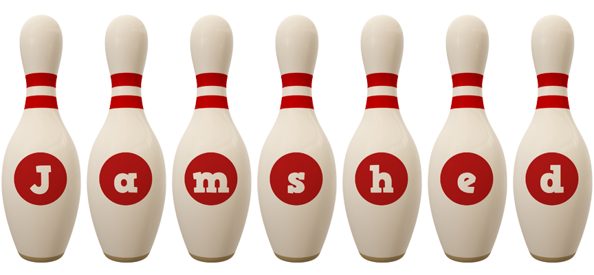 Jamshed bowling-pin logo