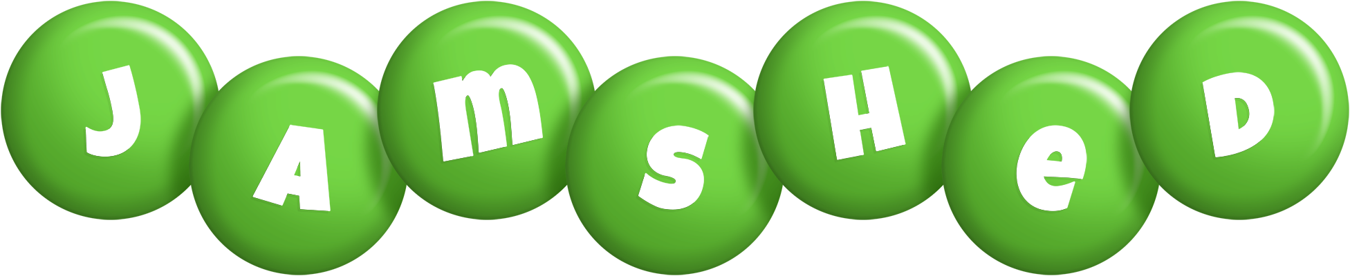 Jamshed candy-green logo