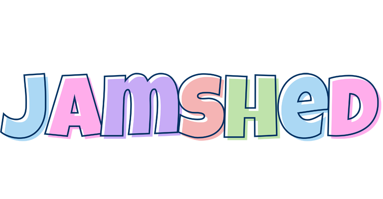 Jamshed pastel logo