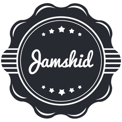 Jamshid badge logo