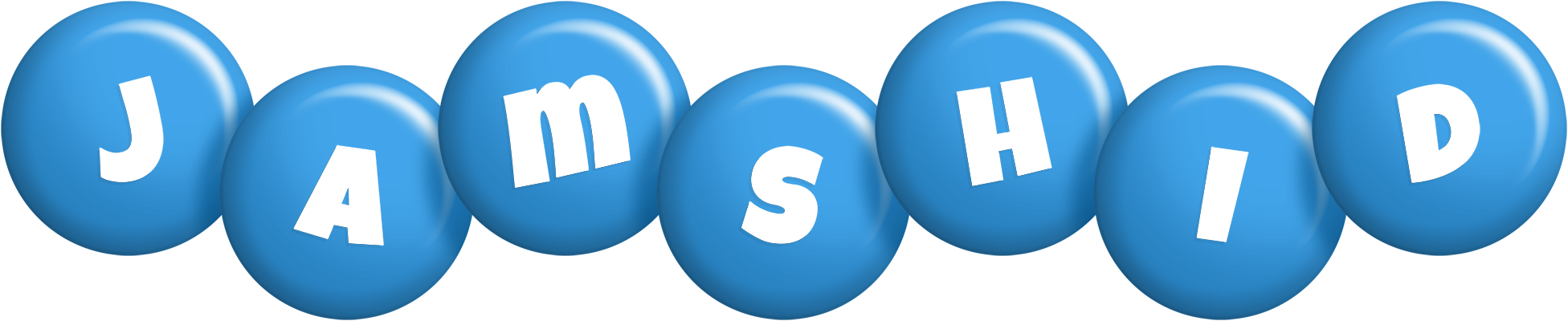 Jamshid candy-blue logo