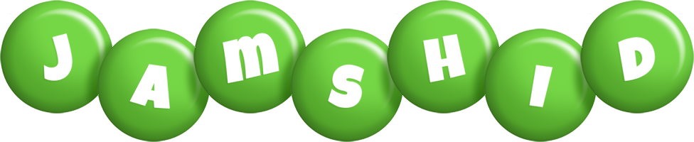 Jamshid candy-green logo