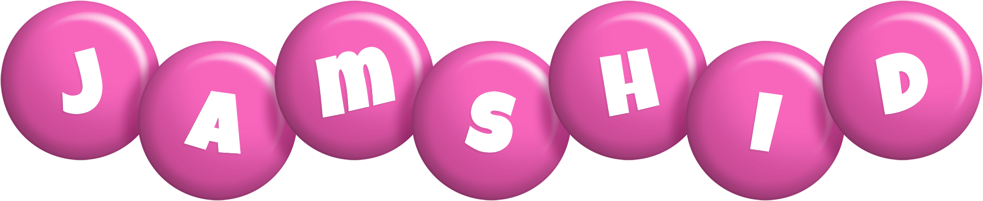 Jamshid candy-pink logo