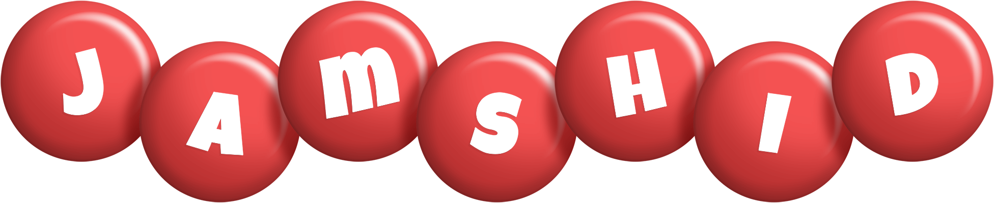 Jamshid candy-red logo