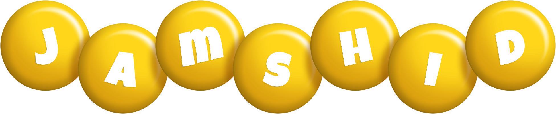Jamshid candy-yellow logo