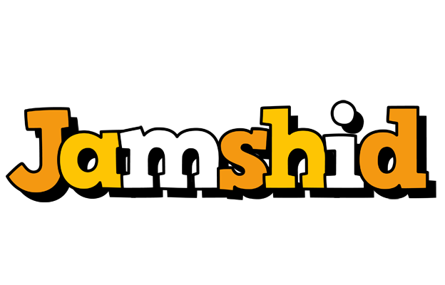 Jamshid cartoon logo