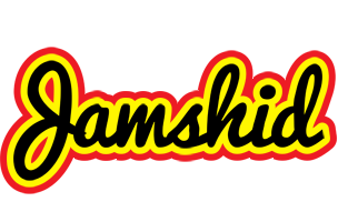 Jamshid flaming logo