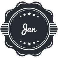 Jan badge logo