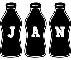 Jan bottle logo