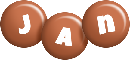 Jan candy-brown logo