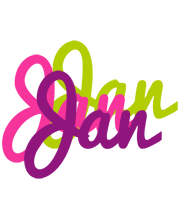 Jan flowers logo