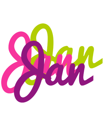 Jan flowers logo