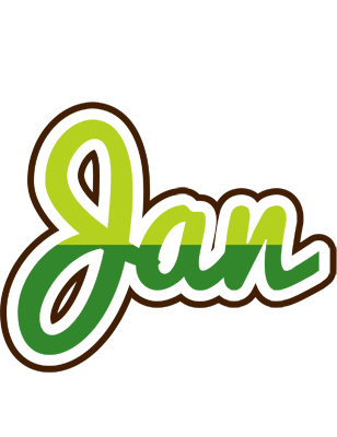 Jan golfing logo