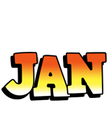 Jan sunset logo
