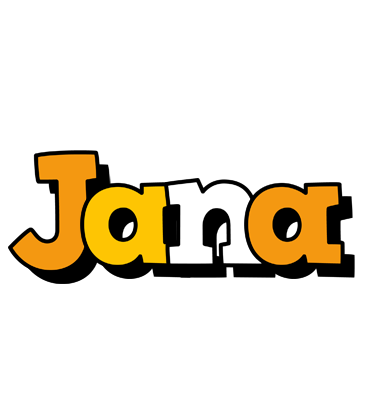 Jana cartoon logo