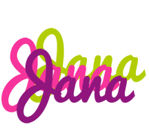 Jana flowers logo