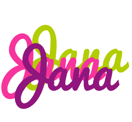 Jana flowers logo