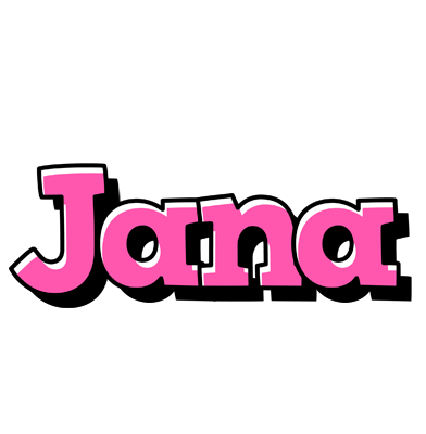 Jana girlish logo