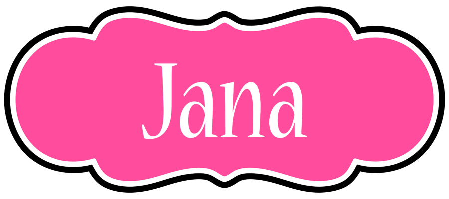 Jana invitation logo