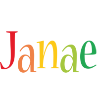 Janae birthday logo