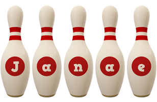 Janae bowling-pin logo