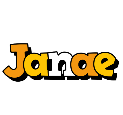 Janae cartoon logo