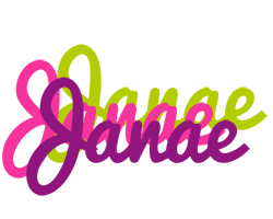 Janae flowers logo