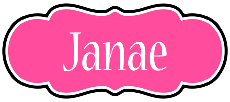 Janae invitation logo