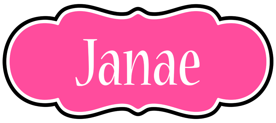 Janae invitation logo