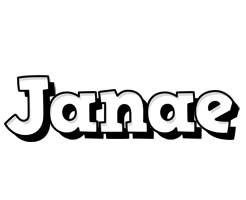 Janae snowing logo