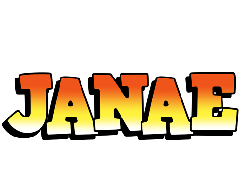 Janae sunset logo
