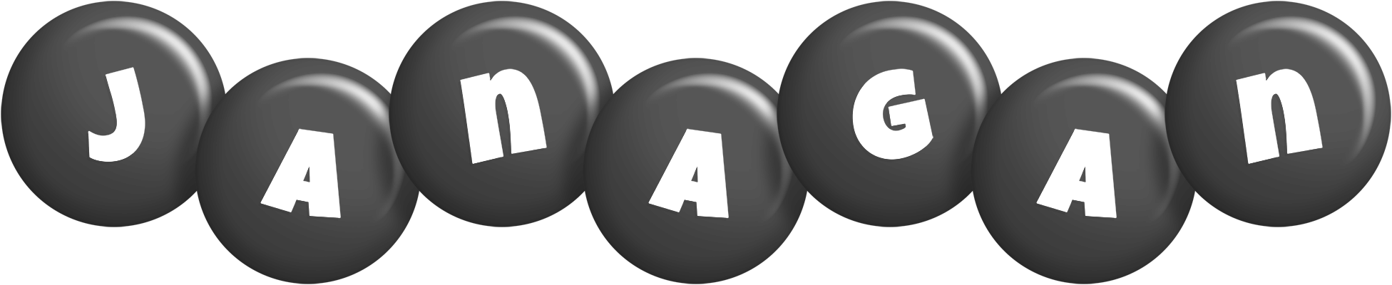 Janagan candy-black logo