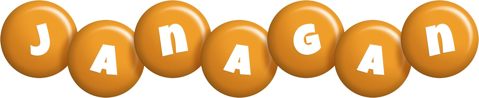 Janagan candy-orange logo