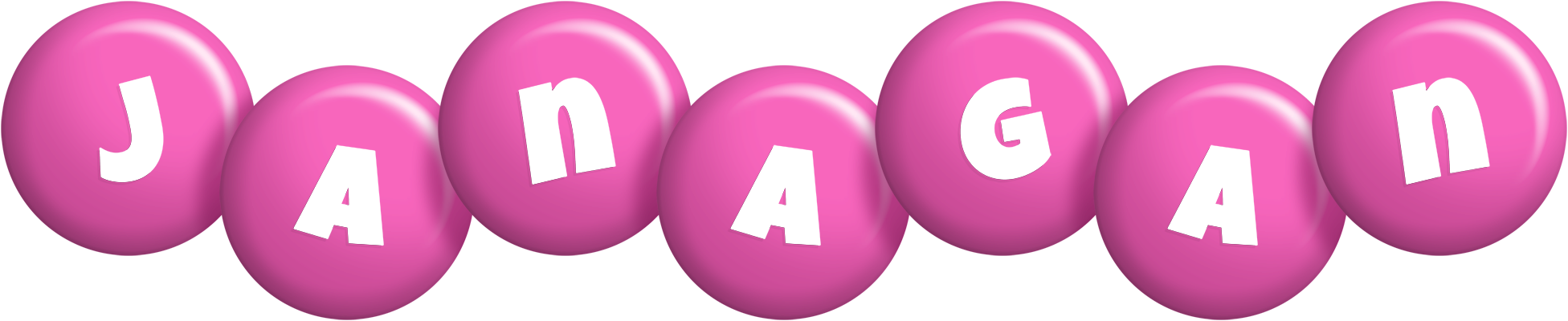 Janagan candy-pink logo