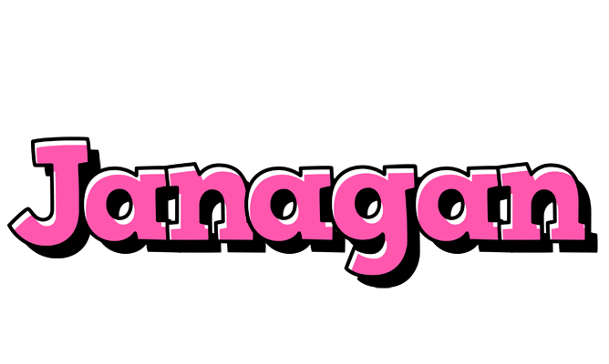 Janagan girlish logo