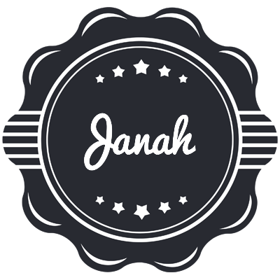 Janah badge logo
