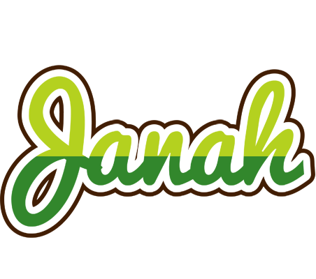 Janah golfing logo