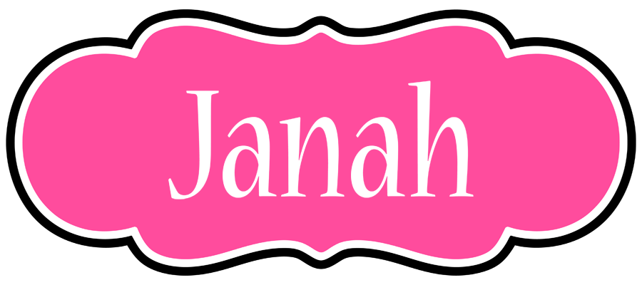 Janah invitation logo