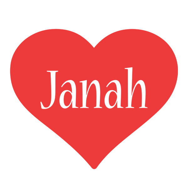 Janah love logo