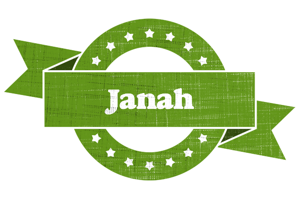 Janah natural logo