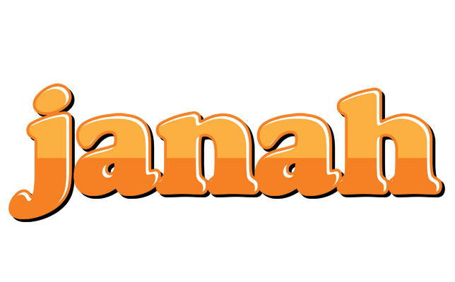Janah orange logo