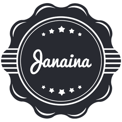 Janaina badge logo