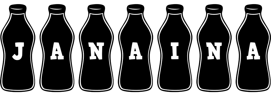 Janaina bottle logo