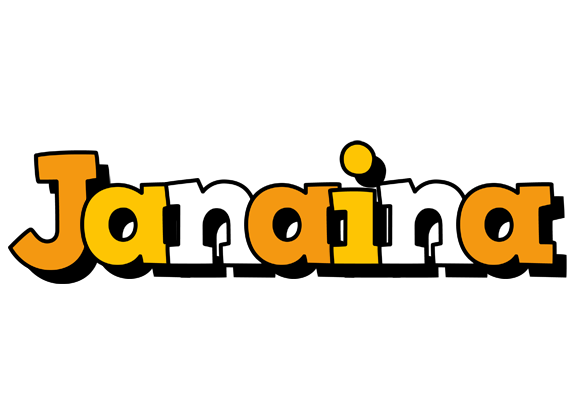 Janaina cartoon logo