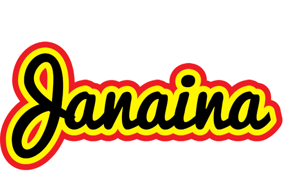 Janaina flaming logo