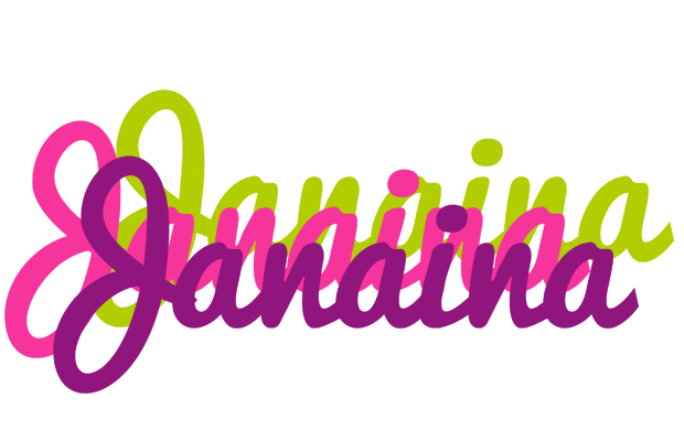 Janaina flowers logo