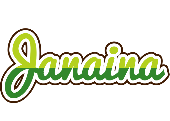 Janaina golfing logo